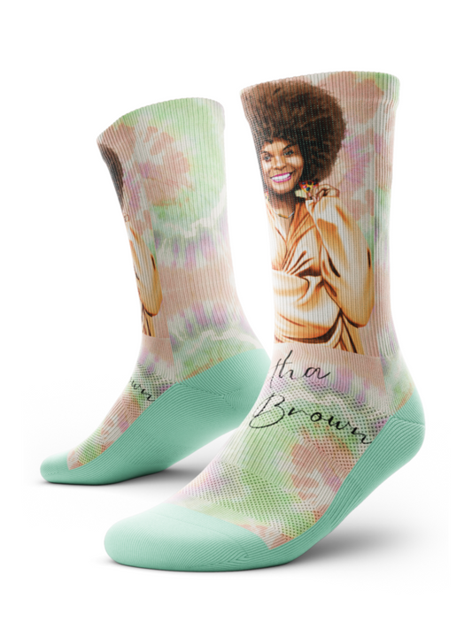 Tabitha Brown Tie Dye Socks