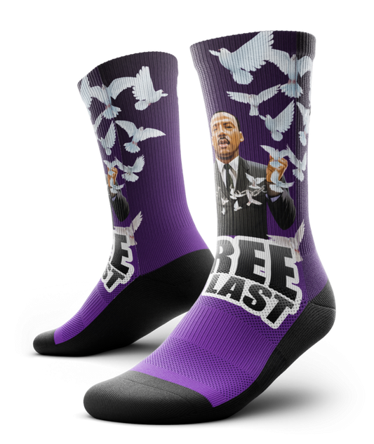 MLK Free At Last Socks