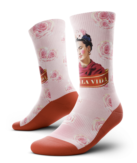 Frida Kahlo Flower Socks