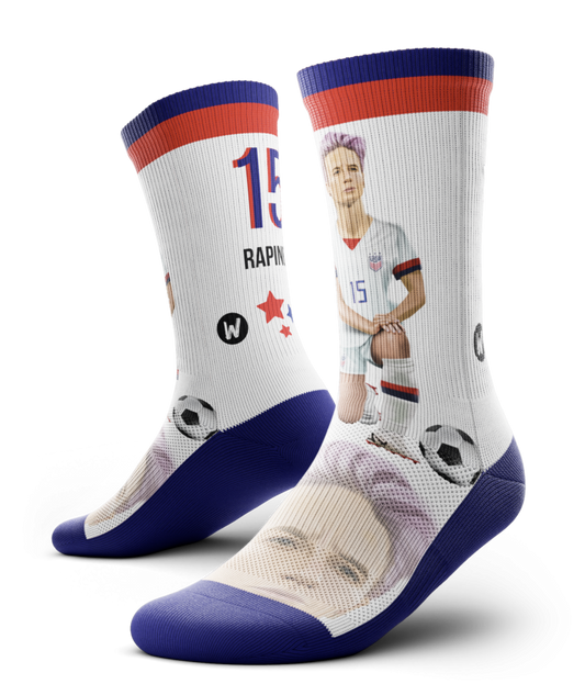 Megan Rapinoe #TAKEAKNEE Socks