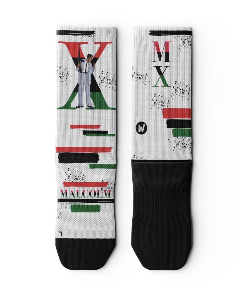 Malcolm X RBG Socks
