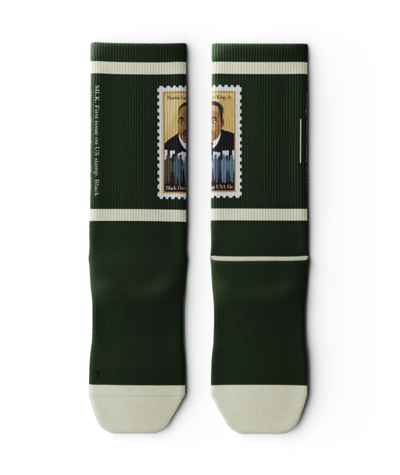 MLK 1979 Stamp Socks