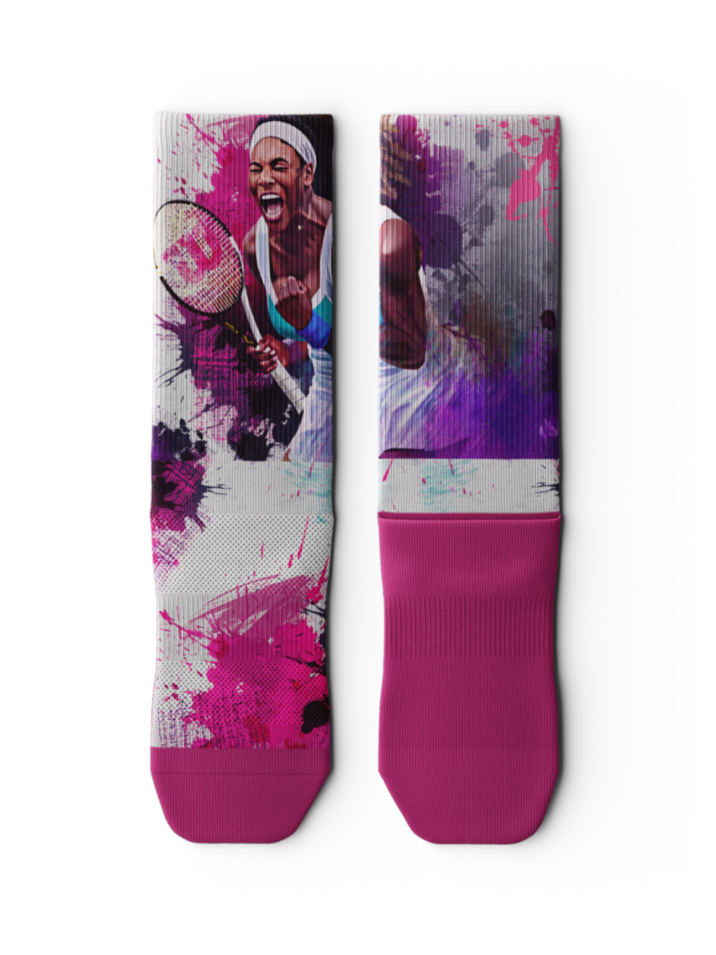 Serena Williams "Victoriously Pink" Socks
