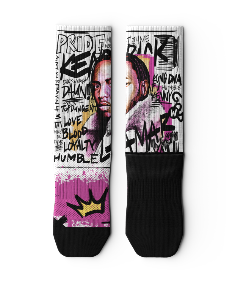 Kendrick Lamar "Kung Fu Kenny" Socks