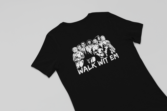 Walk Wit Em Logo Black T-Shirt