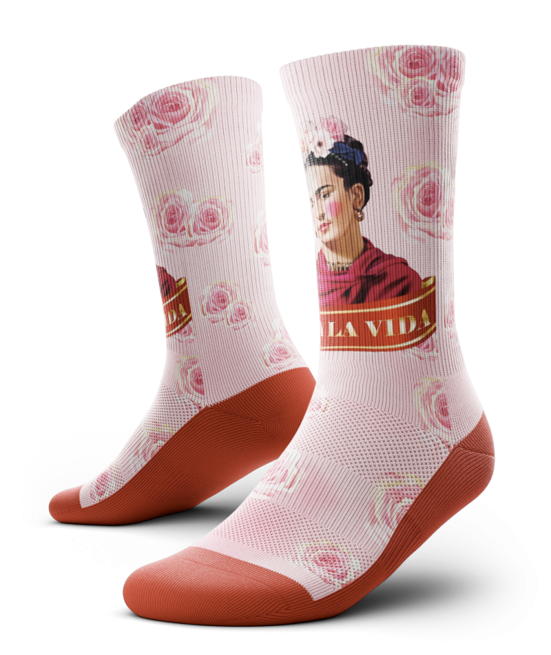Frida Kahlo Flower Socks