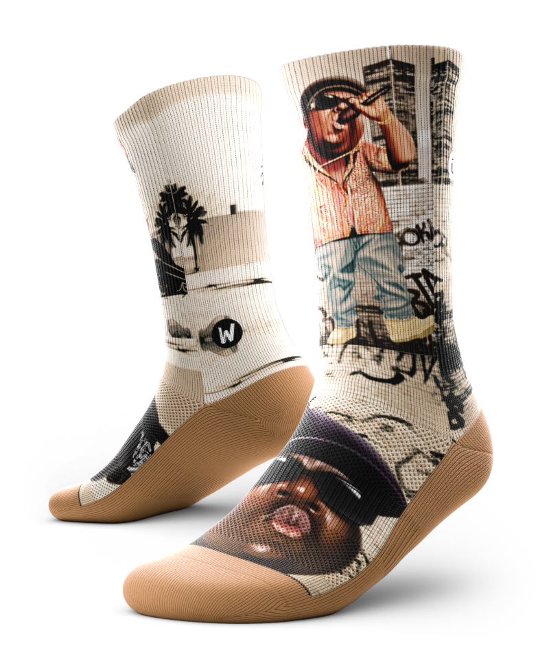 Pac and Big "Coast Connect" Socks